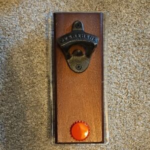 #3387 Wall-Mounted Bottle Opener with Cap Catcher